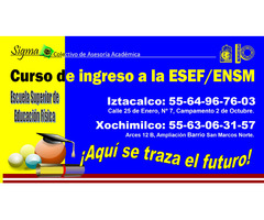 Curso de ingreso ESEF