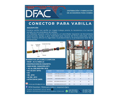 Conector Para Varilla Dfac