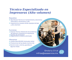 TÉCnico En Mantenimiento De Impresoras