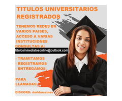 Titulos universitarios en linea