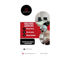 Sala de juntas corporativa.